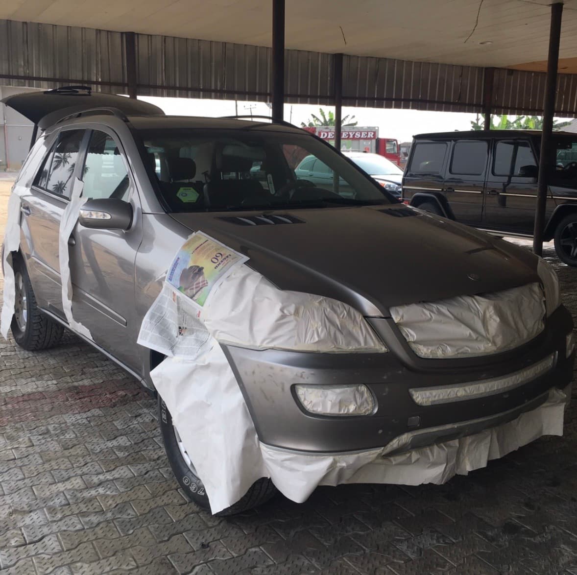 SUV full respray